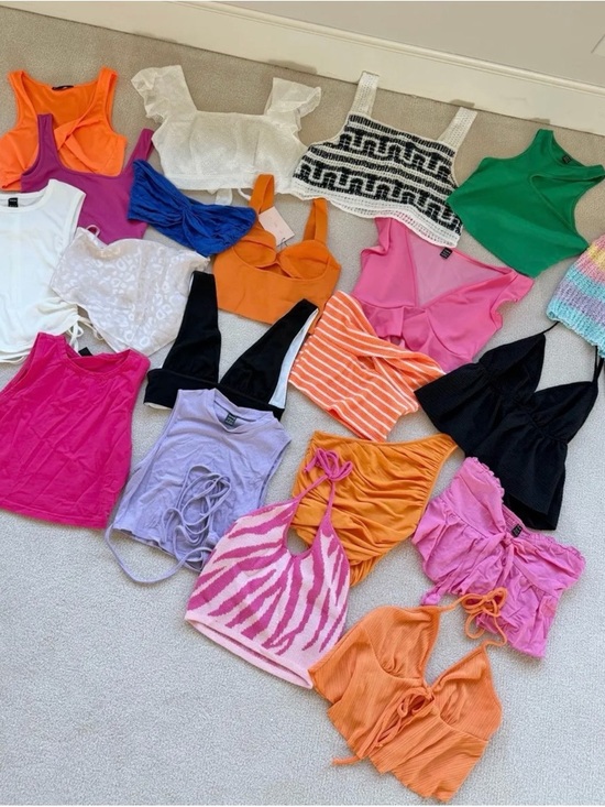 SHEIN Tops - Set of 20 Crop Tops - Great Condition!